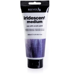 REEVES PAINT ACCESSORIES 200ML IRIDESCENT MEDIUM