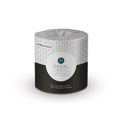 REGAL EXECUTIVE TOILET PAPER ROLLS 2 PLY 400 SHEETS CARTON OF 48