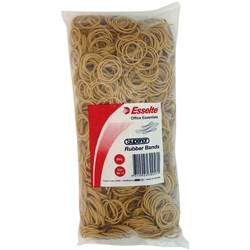 ESSELTE SUPERIOR RUBBER BANDS SIZE 30 BAG 500GM