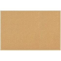QUARTET CORKBOARD 900 X 600MM PINE FRAME