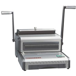QUPA S210 MANUAL WIRE BINDING MACHINE SILVER