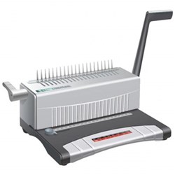 QUPA S60 MANUAL COMB BINDING MACHINE SILVER