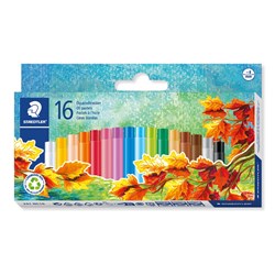 STAEDTLER 241 NC16 NORIS CLUB OIL PASTELS 16 ASSORTED COLOUR