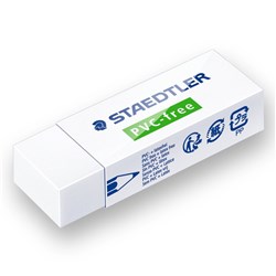 STAEDTLER 525 B PVC FREE ERASER 65X23X13MM LARGE