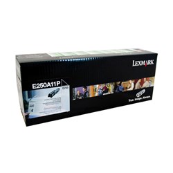 LEXMARK E250A11P RETURN PROGRAMME 3.5K TONER CARTRIDGE BLACK