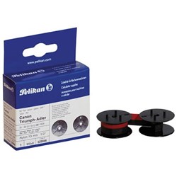 PELIKAN 520866 RIBBON COMPATIBLE WITH SPOOL GROUP 24 BLACK AND RED