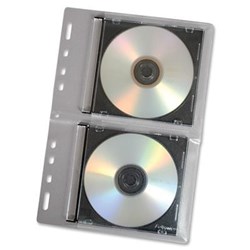 FELLOWES CD BINDER SHEET 2 CD/DVD CAPACITY PER SHEET