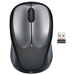 LOGITECH M235 USB WIRELESS MOUSE GREY