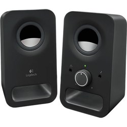 LOGITECH Z150 MULTIMEDIA PC SPEAKERS BLACK