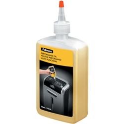 FELLOWES POWERSHRED SHREDDER OIL & LUBRICANT 355ML BOTTLE