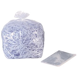 REXEL AS1000 PLASTIC SHREDDER BAG 115L PACK OF 100