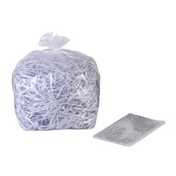 REXEL AS100 PLASTIC SHREDDER BAG 40L PACK OF 50