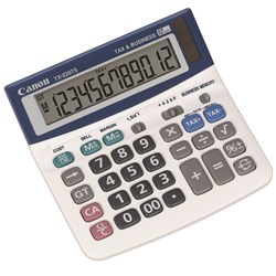 CANON TX-220TS DESKTOP CALCULATOR 12 DIGIT WHITE