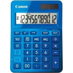 CANON LS-123KM DESKTOP CALCULATOR 12 DIGIT BLUE