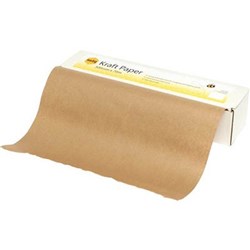 MARBIG ENVIRO KRAFT PAPER ROLL IN DISPENSER RECYCLED 65GSM 500MM X 70M BROWN