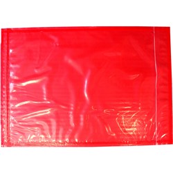 MARBIG PROFESSIONAL PACKAGING ENVELOPE 115 X 165MM ADHESIVE PLAIN RED BOX OF 1000