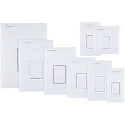 JIFFYLITE SEALED AIR SIZE 6 BUBBLE LINED MAILING BAGS 300 X 405MM WHITE CARTON OF 100