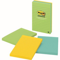 POST-IT 660-3AU LINED NOTES 98MMX149MM FLORAL FANTASY PACK OF 3