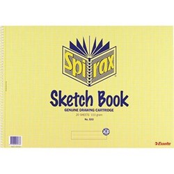 SPIRAX 533 SKETCH BOOK PERFORATED A3 20 SHEETS SIDE OPENING