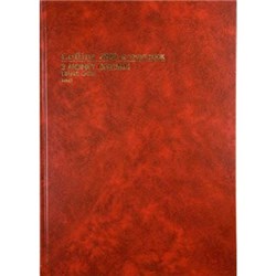 COLLINS ACCOUNT 3880 SERIES A4 3 MONEY COLUMN PAGED (TREBLE CASH) RED