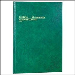 COLLINS ANALYSIS 61 SERIES A4 15 MONEY COLUMN GREEN