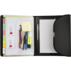 MARBIG PROFESSIONAL COMPENDIUM A4 6 POCKET BLACK