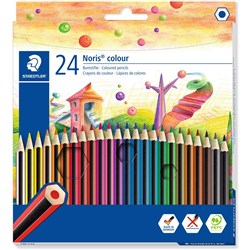 Staedtler Noris Colour Pencils Assorted Pack of 24