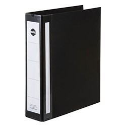 MARBIG ENVIRO DELUXE WIDE CAPACITY BINDER A4 3D RING 50MM BLACK