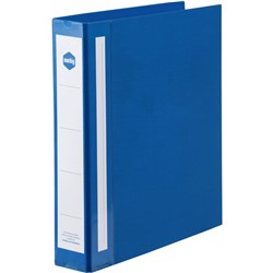 MARBIG ENVIRO DELUXE WIDE CAPACITY BINDER A4 4D RING 38MM BLUE