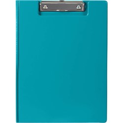 MARBIG PVC CLIPFOLDER A4 SUMMER COLOUR BLUE