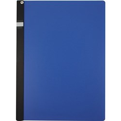 MARBIG SPINE CLAMP FILE A4 20 SHEET CAPACITY BLUE