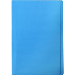 MARBIG MANILLA FOLDERS FOOLSCAP BLUE BOX OF 100