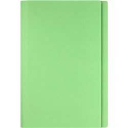 MARBIG MANILLA FOLDERS FOOLSCAP LIGHT GREEN BOX OF 100