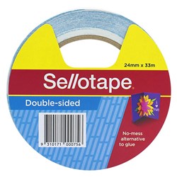 SELLOTAPE 404 DOUBLE SIDED TAPE 24MMX33M