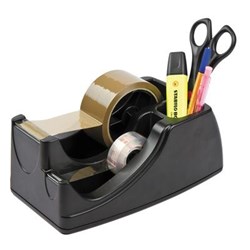 MARBIG PROFESSIONAL SERIES DUAL HEAVY DUTY TAPE DISPENSER BLACK