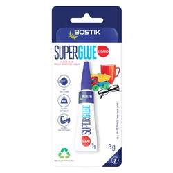 BOSTIK SUPER GLUE INDUSTRIAL STRENGTH 3ML