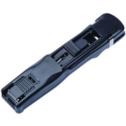 ESSELTE NALCLIP DISPENSER MEDIUM WITH 8 STEEL CLIPS 40 SHEET CAPACITY BLACK