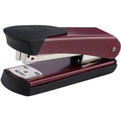 REXEL MATADOR STAPLER HALF STRIP 25 SHEET CAPACITY RED