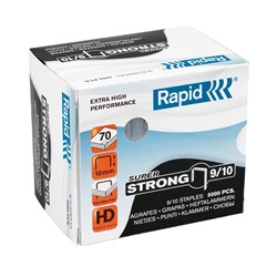 RAPID STAPLES SUPER STRONG 9/8 BOX OF 5000