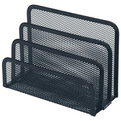 ESSELTE MESH FILE SORTER VERTICAL BLACK