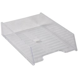 ITALPLAST DOCUMENT TRAY MULTIFIT CLEAR
