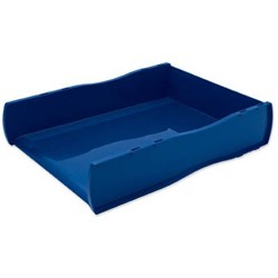 ESSELTE NOUVEAU DOCUMENT TRAY DIRECTORS BLUE