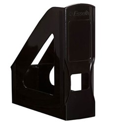 ESSELTE NOUVEAU MAGAZINE FILE BLACK