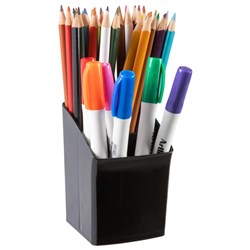 ESSELTE NOUVEAU PENCIL CUP BLACK