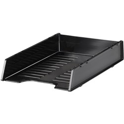 ITALPLAST GREENR A4 DOCUMENT TRAY RECYCLED BLACK