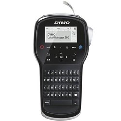 DYMO LABELMANAGER 280 RECHARGEABLE PORTABLE LABEL MAKER MACHINE BLACK