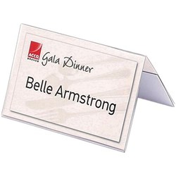 REXEL NAME PLATES 92 X 56MM SMALL BOX OF 50