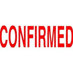 XSTAMPER STAMP CX-BN 1543 CONFIRMED RED