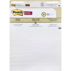 POST-IT 559 EASEL PAD 635X775MM WHITE