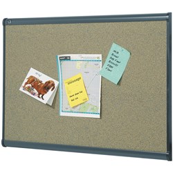 QUARTET PRESTIGE CORKBOARD 1200 X 900MM GRAPHITE FRAME